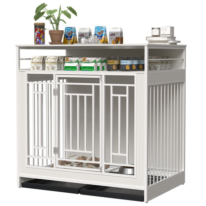 43.3 inch Dog Crate Furniture for Large Dogs