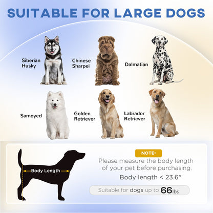 PawHut Dog Sofa Couch, Pet Bed with Comfortable Luxury Cushion, Washable Cover, Wooden Legs, Anti-slip Mat for Large Dogs, Cats, Kittens, Gray