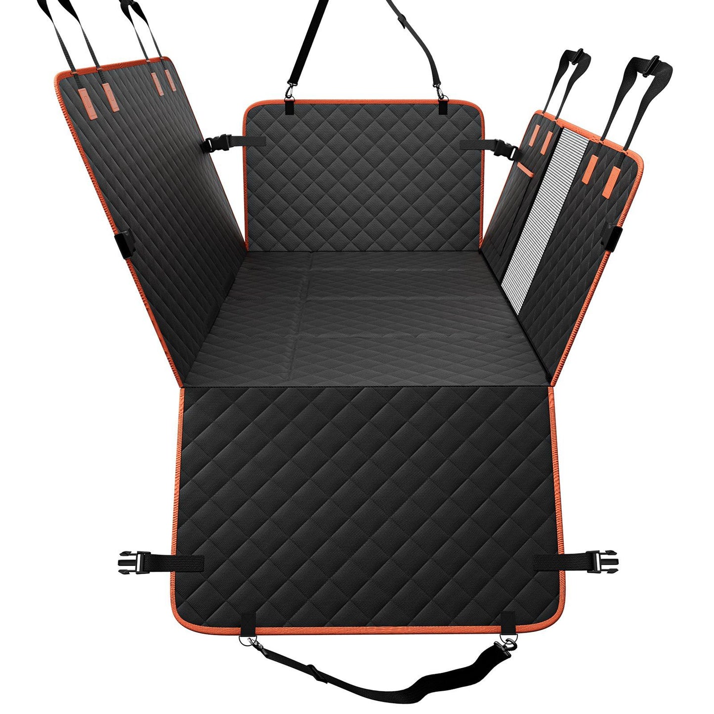 Dog Car Seat Cover for Back Seat Waterproof 600D for SUV